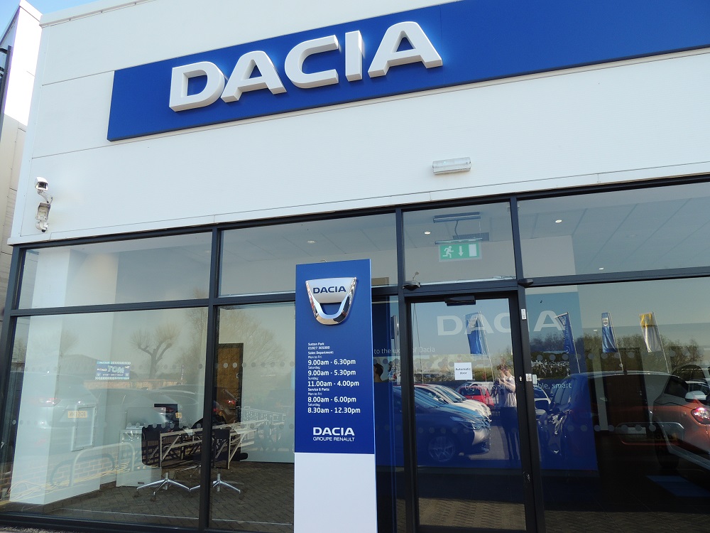 Tamworth Dacia - Dacia Dealership in Tamworth