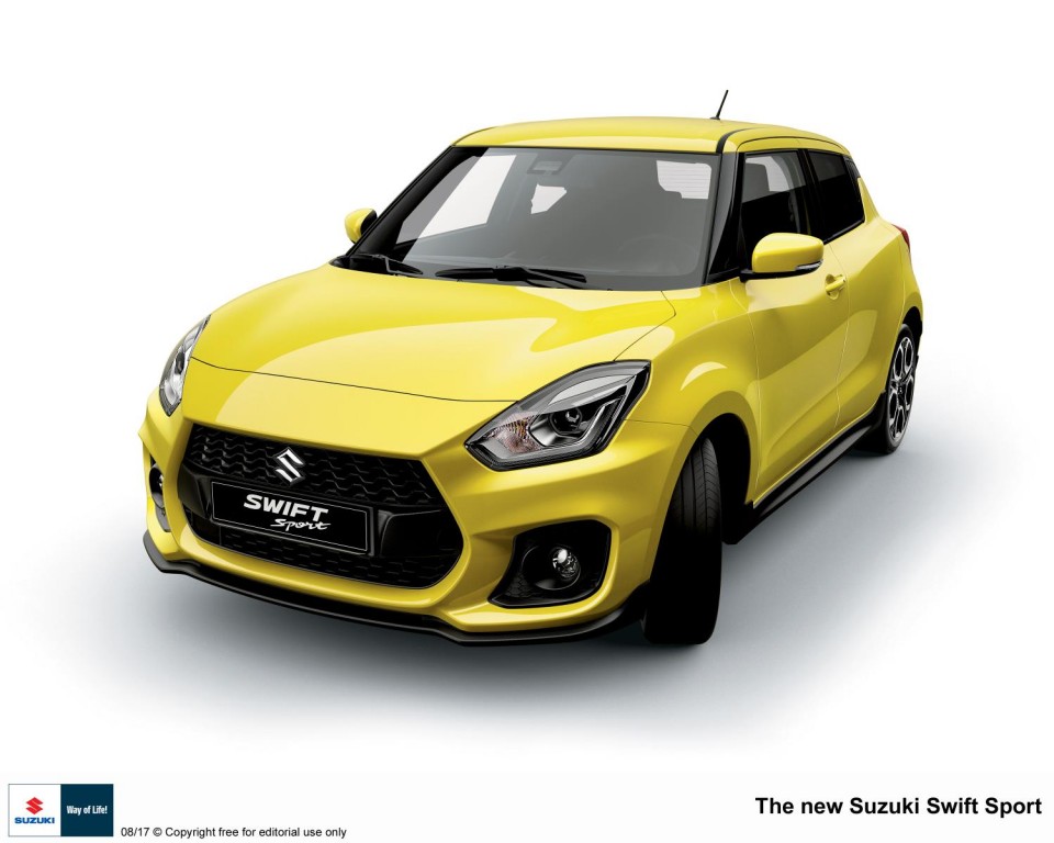 SWIFT SPORT FOR 2018 - NEWS IN BRIEF