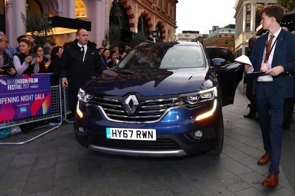 ALL-NEW RENAULT KOLEOS TAKES ON BIGGEST ROLE YET AT BFI LONDON FILM FESTIVAL 2017