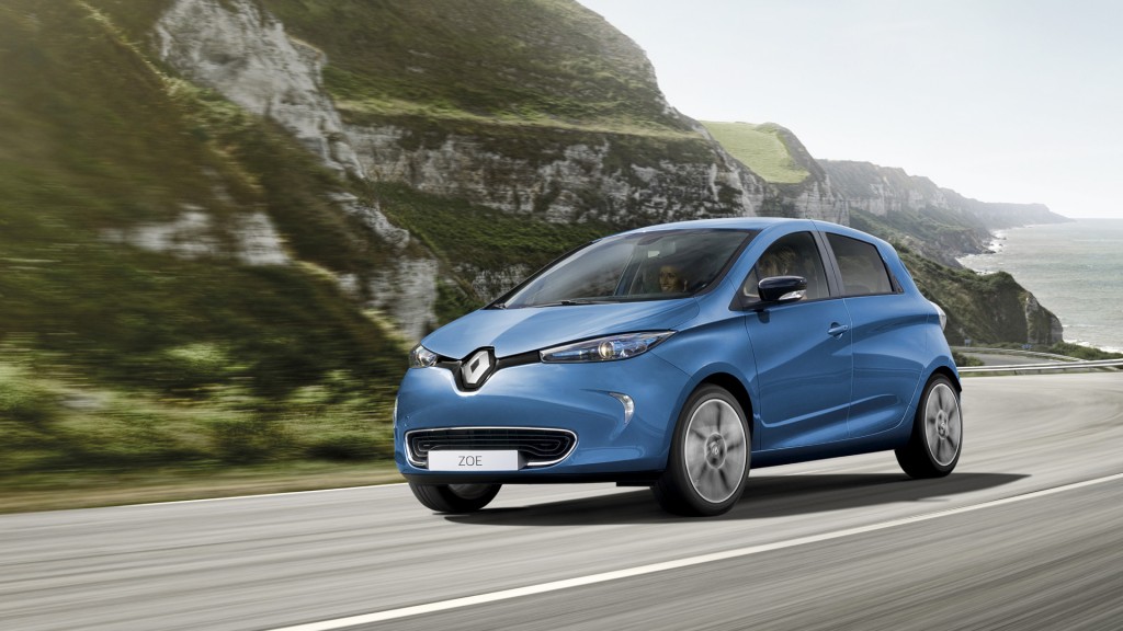 RENAULT ZOE DECLARED GREEN APPLE PURE ELECTRIC AND HYBRID VEHICLE CHAMPION 2017