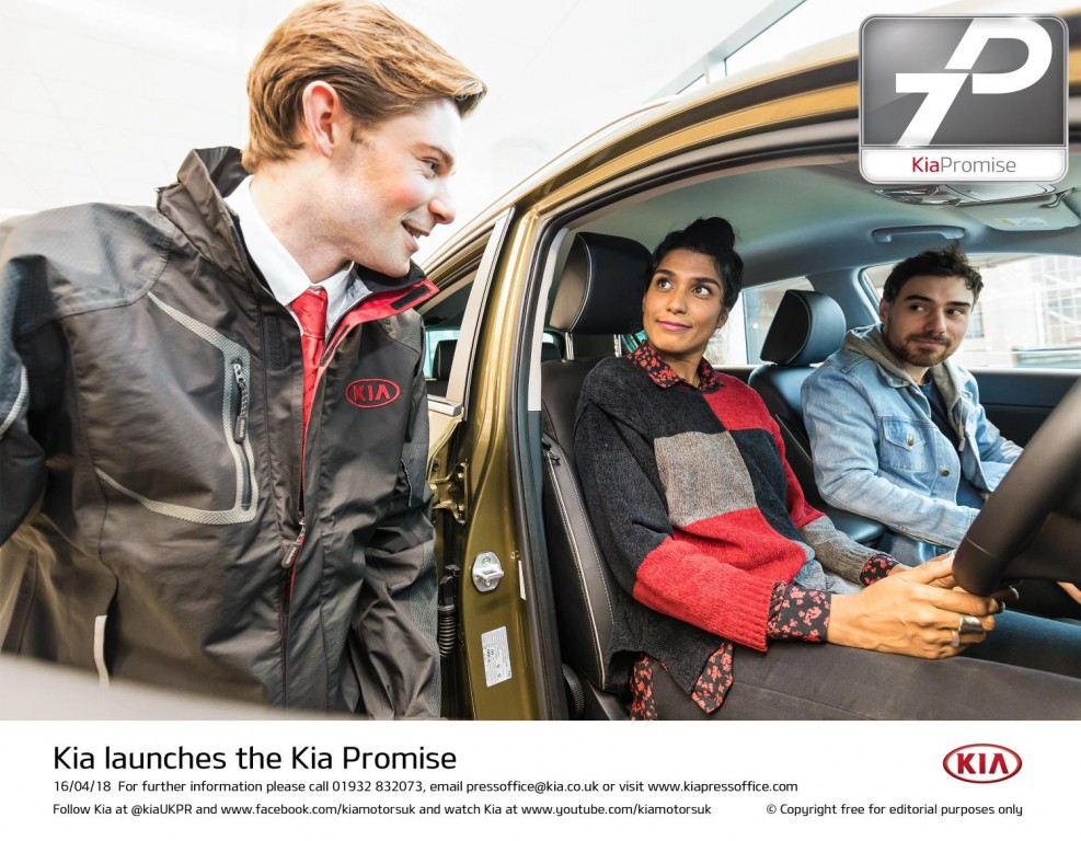 KIA GIVES CUSTOMERS SEVEN MORE REASONS TO BUY WITH NEW KIA PROMISE