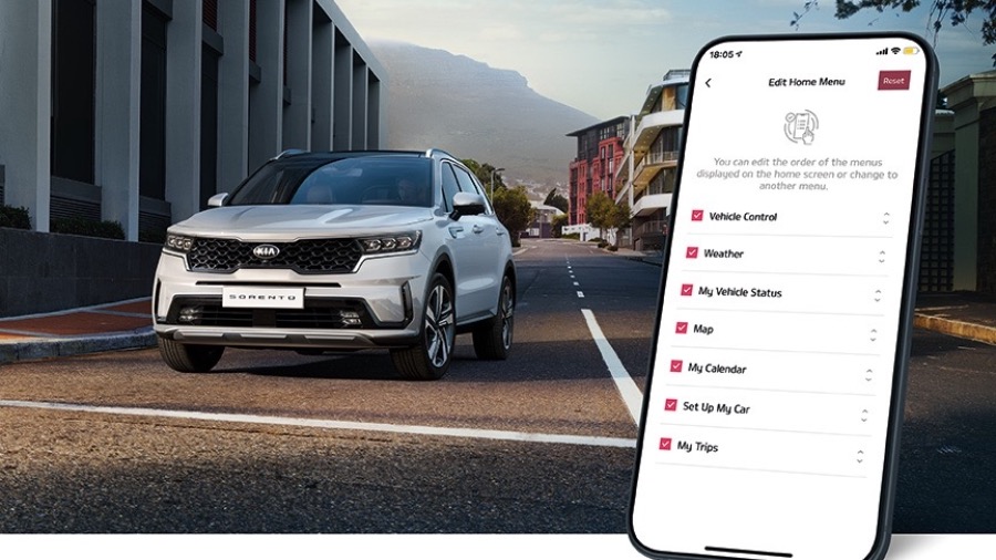 KIA'S UVO CONNECT APP ENHANCED WITH IMPROVED USER INTERFACE AND UPDATED FEATURES